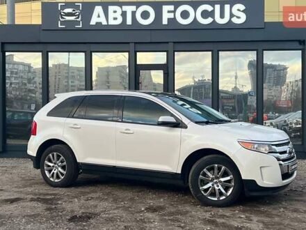 Белый Форд Эдж, объемом двигателя 3.5 л и пробегом 262 тыс. км за 10990 $, фото 1 на Automoto.ua