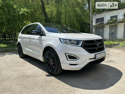 Форд Эдж 2015 в Харькове на Automoto.ua Белый Форд Эдж, объемом двигателя 2 л и пробегом 95 тыс. км за 26000 $, фото 1 на Automoto.ua