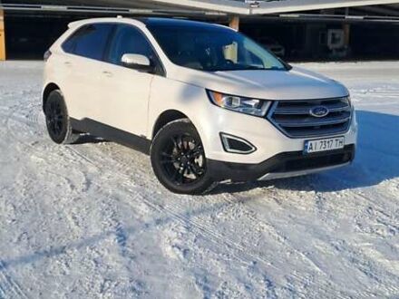 Белый Форд Эдж, объемом двигателя 3.5 л и пробегом 63 тыс. км за 18500 $, фото 1 на Automoto.ua