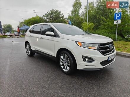 Білий Форд Едж, об'ємом двигуна 2 л та пробігом 200 тис. км за 16500 $, фото 1 на Automoto.ua