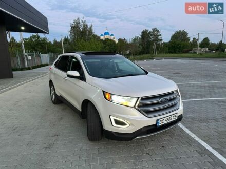 Белый Форд Эдж, объемом двигателя 2 л и пробегом 290 тыс. км за 12850 $, фото 1 на Automoto.ua
