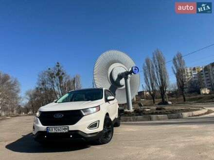 Белый Форд Эдж, объемом двигателя 3.5 л и пробегом 220 тыс. км за 15500 $, фото 1 на Automoto.ua