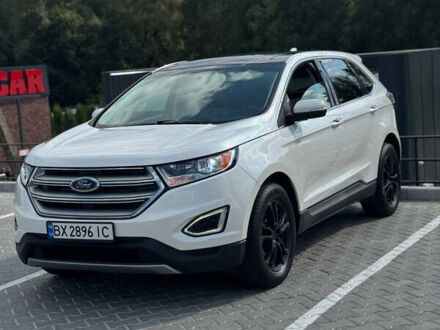 Форд Едж 2015 у Хмельницькому на Automoto.ua Білий Форд Едж, об'ємом двигуна 3.5 л та пробігом 55 тис. км за 15500 $, фото 1 на Automoto.ua