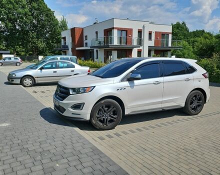 Белый Форд Эдж, объемом двигателя 2 л и пробегом 150 тыс. км за 14800 $, фото 1 на Automoto.ua