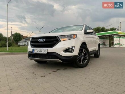 Форд Едж 2015 у Львові на Automoto.ua Білий Форд Едж, об'ємом двигуна 2 л та пробігом 80 тис. км за 17400 $, фото 1 на Automoto.ua