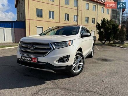 Форд Едж 2015 у Запоріжжя на Automoto.ua Білий Форд Едж, об'ємом двигуна 2 л та пробігом 128 тис. км за 14490 $, фото 1 на Automoto.ua