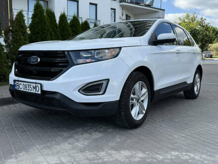 Форд Эдж 2015 в Львове на Automoto.ua Белый Форд Эдж, объемом двигателя 2 л и пробегом 187 тыс. км за 16000 $, фото 1 на Automoto.ua
