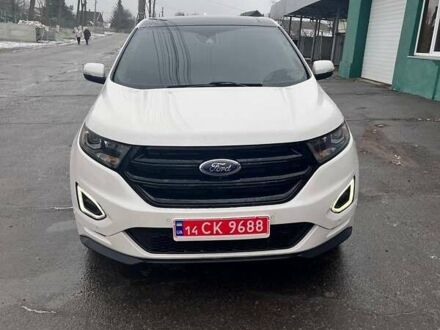 Белый Форд Эдж, объемом двигателя 2.7 л и пробегом 141 тыс. км за 15750 $, фото 1 на Automoto.ua