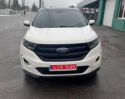 Белый Форд Эдж, объемом двигателя 2.7 л и пробегом 141 тыс. км за 15750 $, фото 1 на Automoto.ua