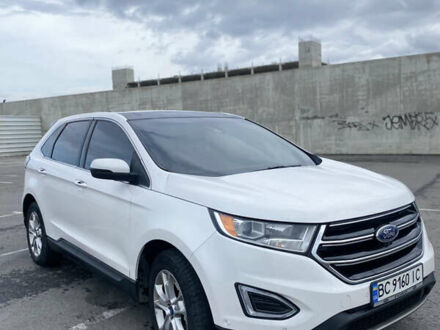 Форд Эдж 2015 в Львове на Automoto.ua Белый Форд Эдж, объемом двигателя 2 л и пробегом 120 тыс. км за 17300 $, фото 1 на Automoto.ua