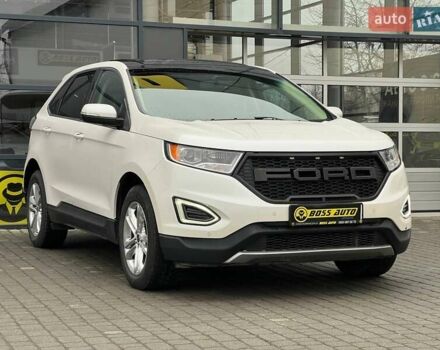 Белый Форд Эдж, объемом двигателя 3.5 л и пробегом 61 тыс. км за 15800 $, фото 1 на Automoto.ua