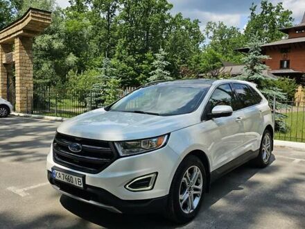 Форд Эдж 2015 в Киеве на Automoto.ua Белый Форд Эдж, объемом двигателя 2 л и пробегом 98 тыс. км за 16000 $, фото 1 на Automoto.ua