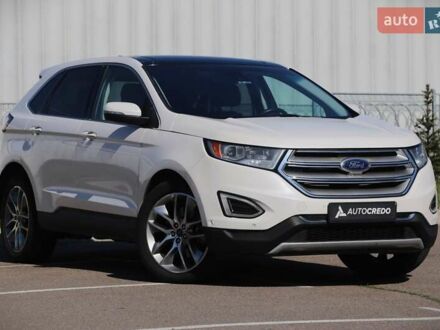 Форд Эдж 2015 в Киеве на Automoto.ua Белый Форд Эдж, объемом двигателя 3.5 л и пробегом 173 тыс. км за 18500 $, фото 1 на Automoto.ua