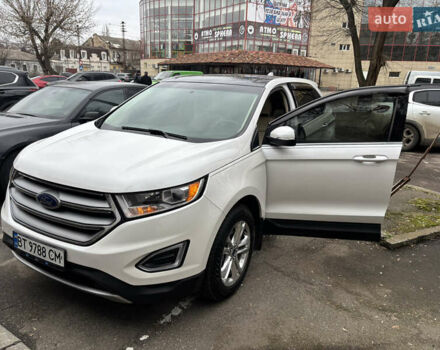 Белый Форд Эдж, объемом двигателя 3.5 л и пробегом 85 тыс. км за 15950 $, фото 1 на Automoto.ua