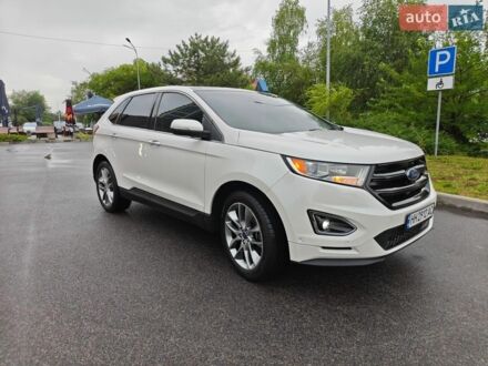 Білий Форд Едж, об'ємом двигуна 2 л та пробігом 200 тис. км за 15800 $, фото 1 на Automoto.ua