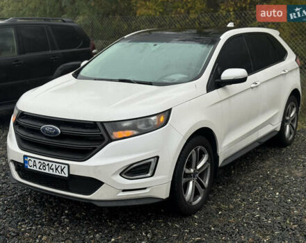 Форд Эдж 2015 в Умани на Automoto.ua Белый Форд Эдж, объемом двигателя 2 л и пробегом 170 тыс. км за 14500 $, фото 1 на Automoto.ua