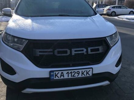 Белый Форд Эдж, объемом двигателя 2 л и пробегом 126 тыс. км за 14950 $, фото 1 на Automoto.ua