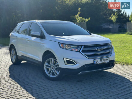 Форд Эдж 2016 в Львове на Automoto.ua Белый Форд Эдж, объемом двигателя 3.5 л и пробегом 186 тыс. км за 13500 $, фото 1 на Automoto.ua