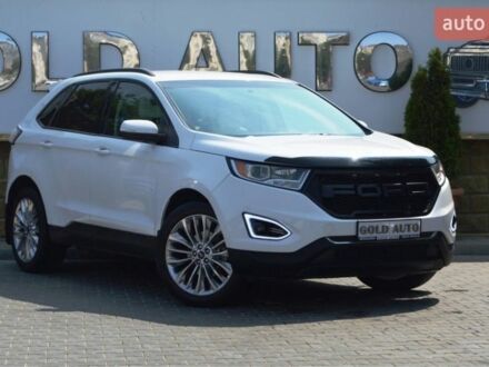 Білий Форд Едж, об'ємом двигуна 2 л та пробігом 65 тис. км за 15000 $, фото 1 на Automoto.ua