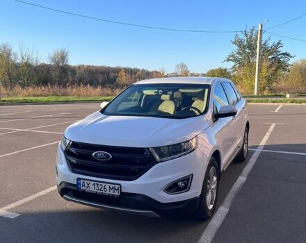 Белый Форд Эдж, объемом двигателя 2 л и пробегом 151 тыс. км за 15700 $, фото 1 на Automoto.ua