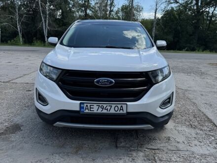 Белый Форд Эдж, объемом двигателя 3.5 л и пробегом 173 тыс. км за 15044 $, фото 1 на Automoto.ua