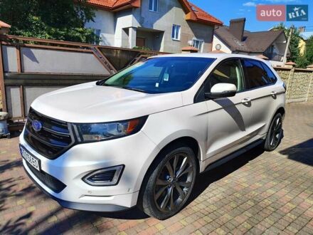 Форд Эдж 2016 в Ивано-Франковске на Automoto.ua Белый Форд Эдж, объемом двигателя 2.7 л и пробегом 119 тыс. км за 23750 $, фото 1 на Automoto.ua