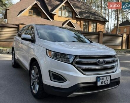 Белый Форд Эдж, объемом двигателя 2 л и пробегом 135 тыс. км за 15000 $, фото 1 на Automoto.ua