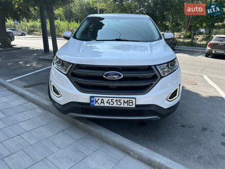 Форд Эдж 2016 в Киеве на Automoto.ua Белый Форд Эдж, объемом двигателя 2 л и пробегом 127 тыс. км за 15500 $, фото 1 на Automoto.ua