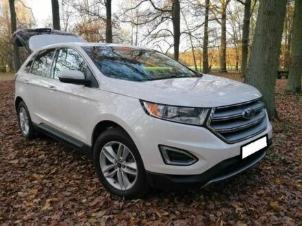 Білий Форд Едж, об'ємом двигуна 2 л та пробігом 57 тис. км за 9300 $, фото 1 на Automoto.ua