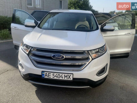 Белый Форд Эдж, объемом двигателя 2 л и пробегом 131 тыс. км за 15500 $, фото 1 на Automoto.ua