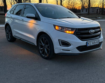 Белый Форд Эдж, объемом двигателя 2.7 л и пробегом 150 тыс. км за 19000 $, фото 1 на Automoto.ua