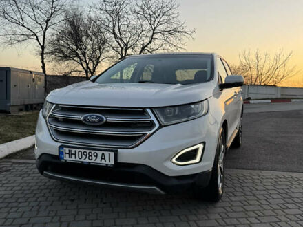 Білий Форд Едж, об'ємом двигуна 2 л та пробігом 187 тис. км за 16700 $, фото 1 на Automoto.ua