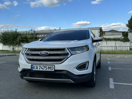 Форд Эдж 2016 в Киеве на Automoto.ua Белый Форд Эдж, объемом двигателя 2 л и пробегом 187 тыс. км за 14900 $, фото 1 на Automoto.ua