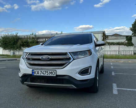 Білий Форд Едж, об'ємом двигуна 2 л та пробігом 187 тис. км за 16300 $, фото 1 на Automoto.ua