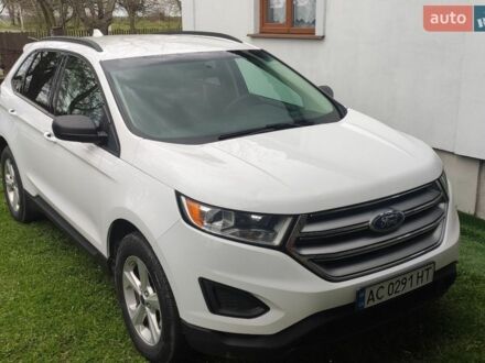 Білий Форд Едж, об'ємом двигуна 2 л та пробігом 280 тис. км за 19500 $, фото 1 на Automoto.ua