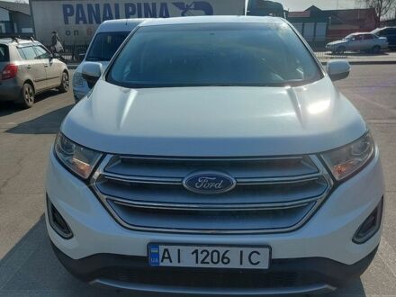 Белый Форд Эдж, объемом двигателя 2 л и пробегом 121 тыс. км за 16200 $, фото 1 на Automoto.ua