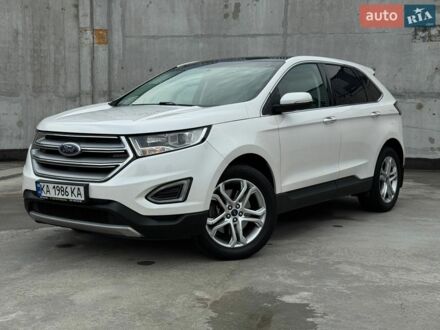 Білий Форд Едж, об'ємом двигуна 2 л та пробігом 146 тис. км за 13200 $, фото 1 на Automoto.ua