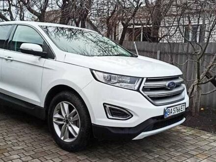 Белый Форд Эдж, объемом двигателя 2 л и пробегом 50 тыс. км за 18600 $, фото 1 на Automoto.ua