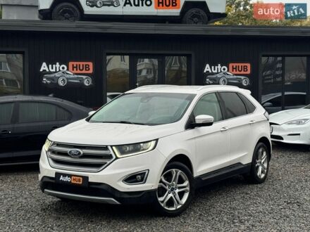 Білий Форд Едж, об'ємом двигуна 2 л та пробігом 147 тис. км за 17500 $, фото 1 на Automoto.ua