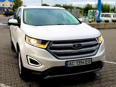 Форд Едж 2016 у Нововолинськ на Automoto.ua Білий Форд Едж, об'ємом двигуна 2 л та пробігом 132 тис. км за 14500 $, фото 1 на Automoto.ua