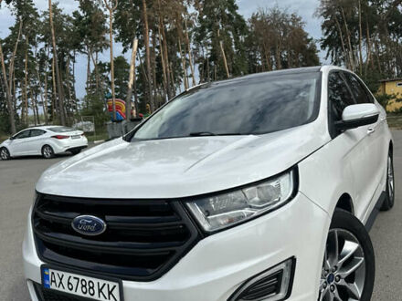 Белый Форд Эдж, объемом двигателя 3.5 л и пробегом 195 тыс. км за 15500 $, фото 1 на Automoto.ua