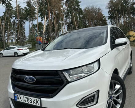 Белый Форд Эдж, объемом двигателя 3.5 л и пробегом 195 тыс. км за 15500 $, фото 1 на Automoto.ua