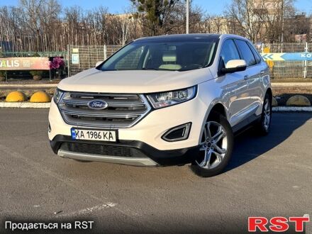 Белый Форд Эдж, объемом двигателя 2 л и пробегом 143 тыс. км за 17600 $, фото 1 на Automoto.ua