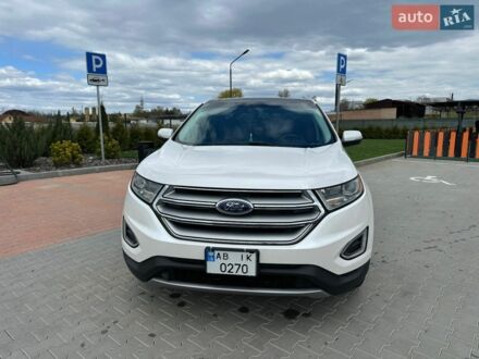 Белый Форд Эдж, объемом двигателя 3.5 л и пробегом 163 тыс. км за 18500 $, фото 1 на Automoto.ua