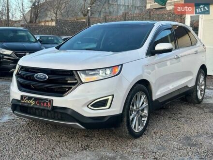 Білий Форд Едж, об'ємом двигуна 2 л та пробігом 159 тис. км за 15300 $, фото 1 на Automoto.ua