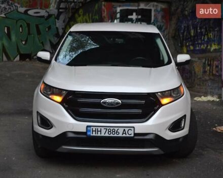 Білий Форд Едж, об'ємом двигуна 2 л та пробігом 176 тис. км за 16500 $, фото 1 на Automoto.ua