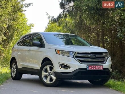 Білий Форд Едж, об'ємом двигуна 2 л та пробігом 186 тис. км за 11500 $, фото 1 на Automoto.ua