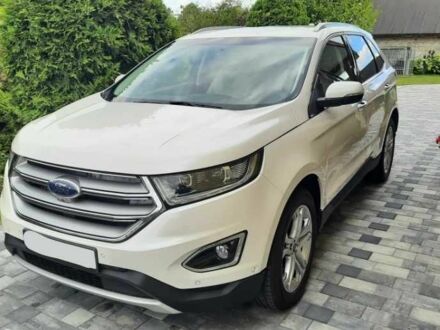 Білий Форд Едж, об'ємом двигуна 2 л та пробігом 107 тис. км за 9200 $, фото 1 на Automoto.ua