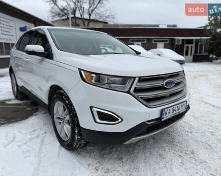 Білий Форд Едж, об'ємом двигуна 2 л та пробігом 153 тис. км за 17000 $, фото 1 на Automoto.ua