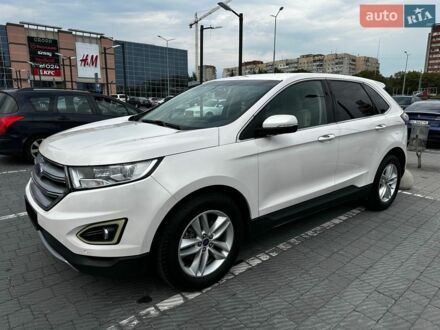 Білий Форд Едж, об'ємом двигуна 2 л та пробігом 84 тис. км за 15600 $, фото 1 на Automoto.ua